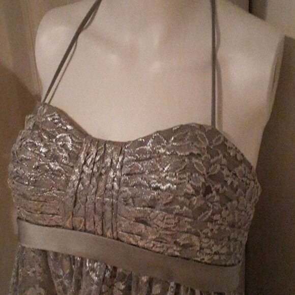Alfred Angelo dress celadon size 4 s small special occasion party strapless prom - Picture 3 of 8